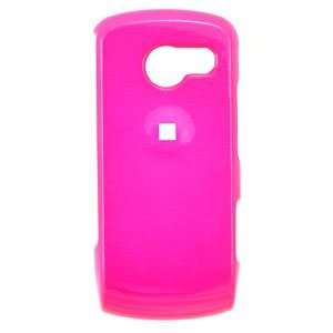   Hot Pink Snap on Cover for LG Lyric M375 Cell Phones & Accessories