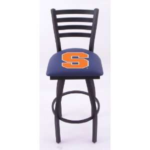 Syracuse University Single ring 30 swivel bar stool with ladder style 