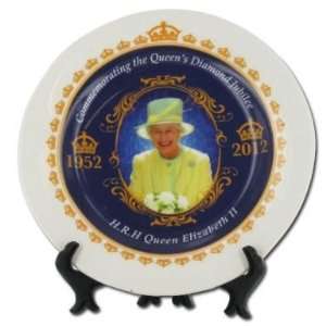 Queen Elizabeth II Diamond Jubilee Plate  Sports 