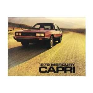    1979 MERCURY CAPRI Sales Brochure Literature Book Automotive