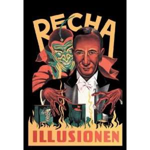  Exclusive By Buyenlarge Recha Illusionen 12x18 Giclee on 