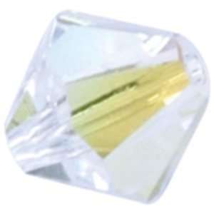  Swarovski Crystal Beads Facet Bicone 6mm 6/Pkg Aur 