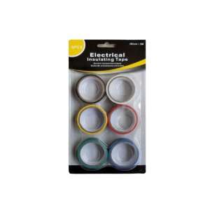  Bulk Pack of 36   Electrical tape, assorted colors, pack 