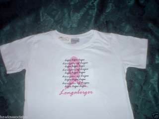 Longaberger Women Breast Cancer SHIRT Horizon of Hope M  