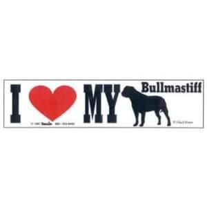  Bullmastiff Bumper Sticker Automotive