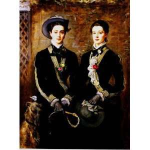  Acrylic Keyring Millais Twins