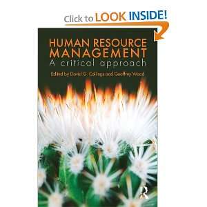  Human Resource Management A Critical Approach 