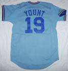 BRAND NEW with TAGS, MILWAUKEE BREWERS ROBIN YOUNT #19 Majestic 