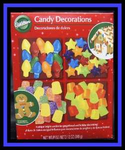 NEW Wilton ***GINGERBREAD HOUSE HOLIDAY CANDIES ASSORTMENT *** NIP 