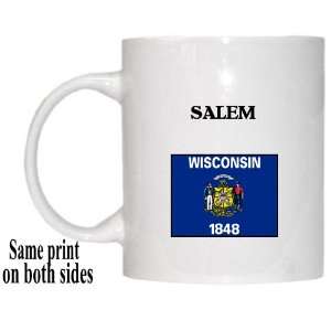 US State Flag   SALEM, Wisconsin (WI) Mug 