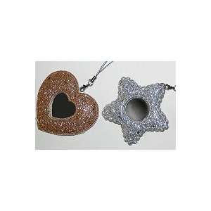    Cell Phone Charms Glitter Heart or Star Cell Phones & Accessories