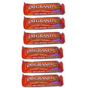 100 Grand Supersize Chocolate Candy Bars  Grocery 