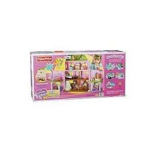    Loving Family Twin Time Grand Dollhouse Superset Toys & Games