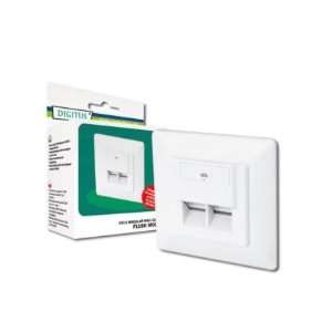    Digitus DN 9005 N Cat 6 Wall Outlet, Flush Mount Electronics