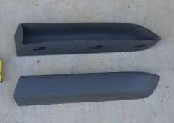 This listing is for pair of used factory fender flare rocker end caps 