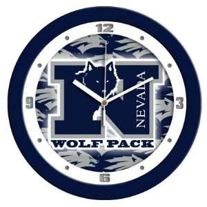  Nevada Wolf Pack Suntime Dimension NCAA Wall Clock Sports 