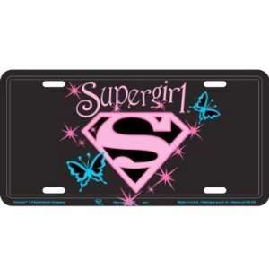  Supergirl License Plate Stamped Aluminum Automotive