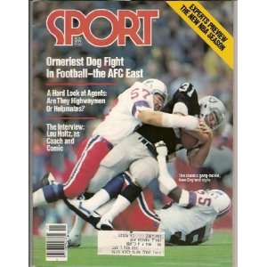  Oakland Raiders New England Patroits (Sport Magazine 