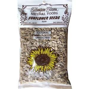 Sunflower Seeds, Unsalted 12oz (6 Pack)  Grocery & Gourmet 