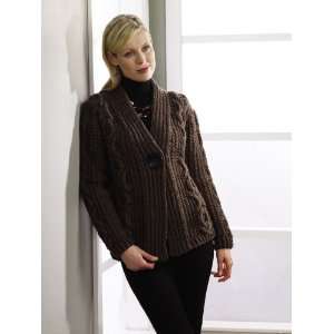  Cabled Coat Pattern Arts, Crafts & Sewing