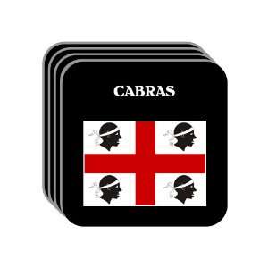   Region, Sardinia (Sardegna)   CABRAS Set of 4 Mini Mousepad Coasters