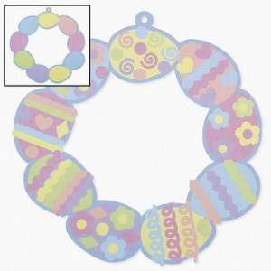 12 Easter Egg Wreath Sticker Scenes   Stickers & Labels 