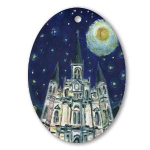   Cathedral Ornament 2 Art Oval Ornament by 