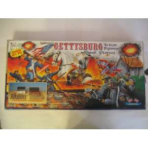  Authentic Gettysburg Action Figures and Playset Toys 