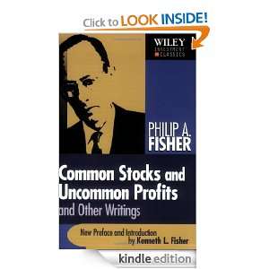 Common Stocks and Uncommon Profits and Other Writings (Wiley 