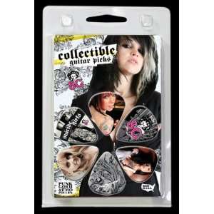 SG Suicide Girls Collectible Motion Guitar Picks Musical 