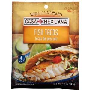 Casa Mexicana Fish Tacos Authentic Seasoning Mix, 1 oz, 12 ct  