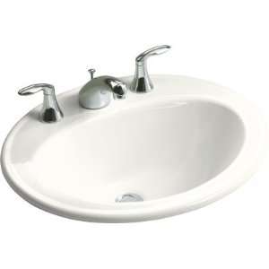 Kohler 2196 8K 0 Pennington Self Rimming Bathroom Sink  