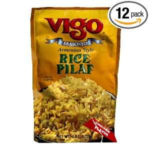 Vigo Rice Pilaf, 8 ounces (Pack of12)  Grocery & Gourmet 