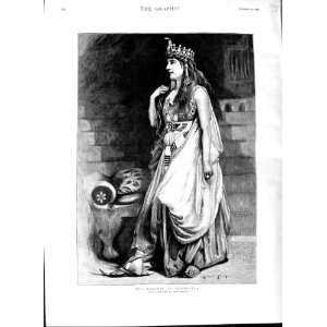  1891 Calkin Fine Art Mrs Langtry Cleopatra Theatre