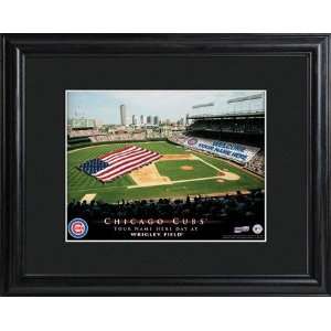    Personalized MLB Chicago Cubs Stadium Print