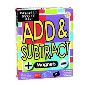  Magnetic Poetry Add & Subtract Magnets Toys & Games