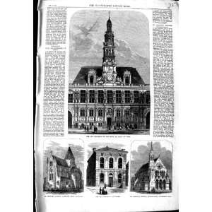  1867 CAMPANILE HOTEL VILLE PARIS ROMSEY AERDEEN CHURCH 
