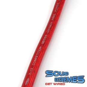 Tsunami X15PRRD1 1/0 (0) Gauge Red Power Wire Battery Cable