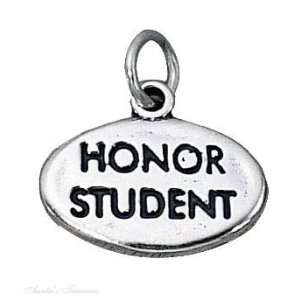  Sterling Silver HONOR STUDENT Charm Jewelry