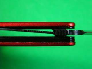   on Red Faux Butterfly Handle Stiletto Pocket Knife KN 1220 MJB  