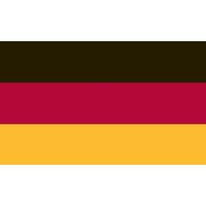  3x5 FT German Germany Flag Sewn Stripes Pole Sleeve Pole 