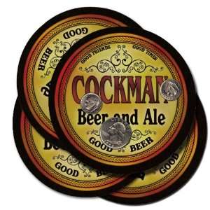  Cockman Beer and Ale Coaster Set