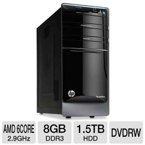  HP AMD Phenom 1.5TB HDD Desktop PC Electronics