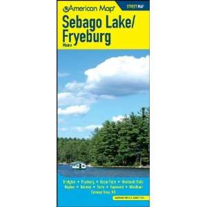   Map 611382 Sebago Lakes And Fryeburg, ME Street Map