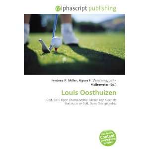  Louis Oosthuizen (9786132715524) Books