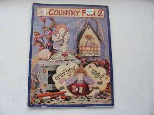 Country Fun 2 Paintings Patterns Booklet Magazine  