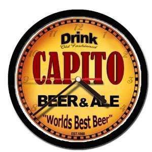  CAPITO beer and ale cerveza wall clock 