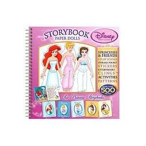  Disney Storybook Princess Paper Dolls Book Toys & Games