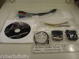 PNY NVidia 6800 6500 Cable Adapter Kit HDMI VGA S Video  
