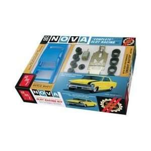    1966 Chevy Nova Super Stock Slot Car Kit 1/25 AMT Toys & Games